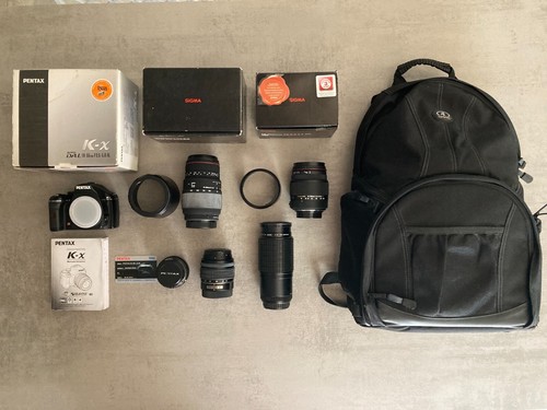 Kit reflex pentax - k-x, +