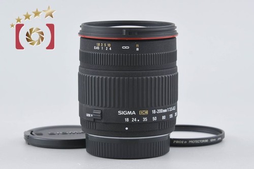 Sigma 200mm 6 - 18, f