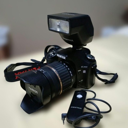 Pentax k200d con - pentax, flash